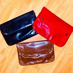 3 Lorenza Firenze handmade leather clutch